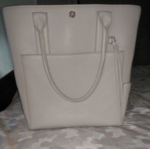 EUC Dagne Dover Charlie Tote Bone